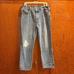 Levi Strauss Patch High Rise Jeans